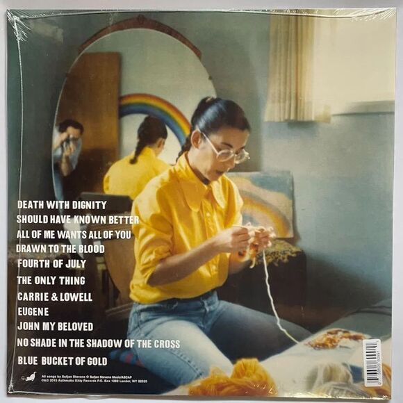 Sufjan Stevens – Carrie & Lowell – Vinyl, LP, Reissue, Asthmatic Kitty, 2015 NEW - Picture 2 of 2